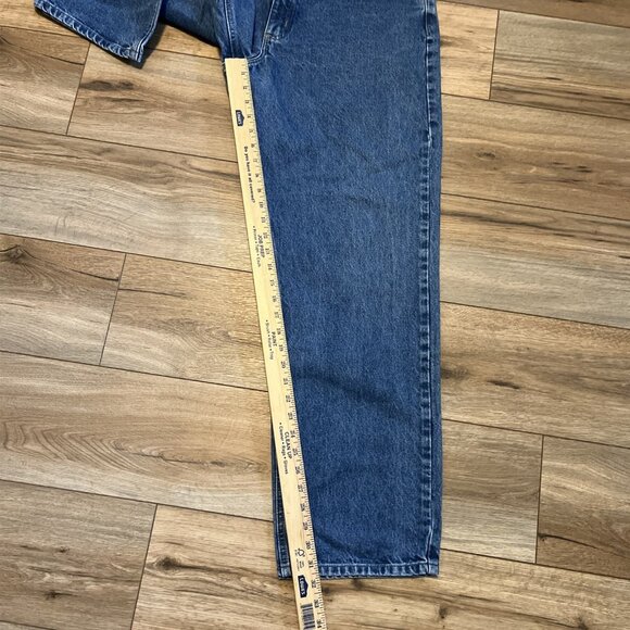 Men's Carhartt Relaxed Fit Denim Jeans SZ 38x32 Blue Cotton Casual Work B160 DST - Picture 5 of 11